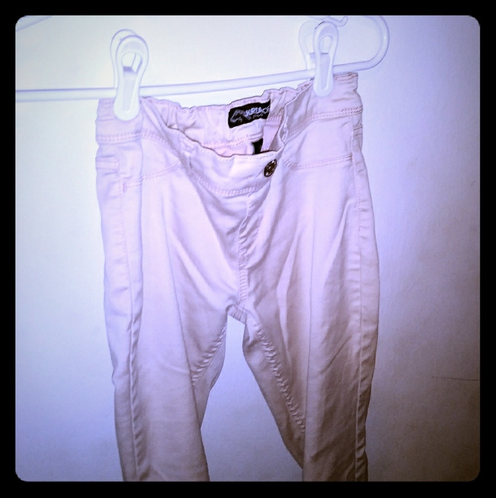 Pink jeans